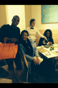 Celebrity Sighting (Miss Lawrence) at Neiman Marcus Cafe'